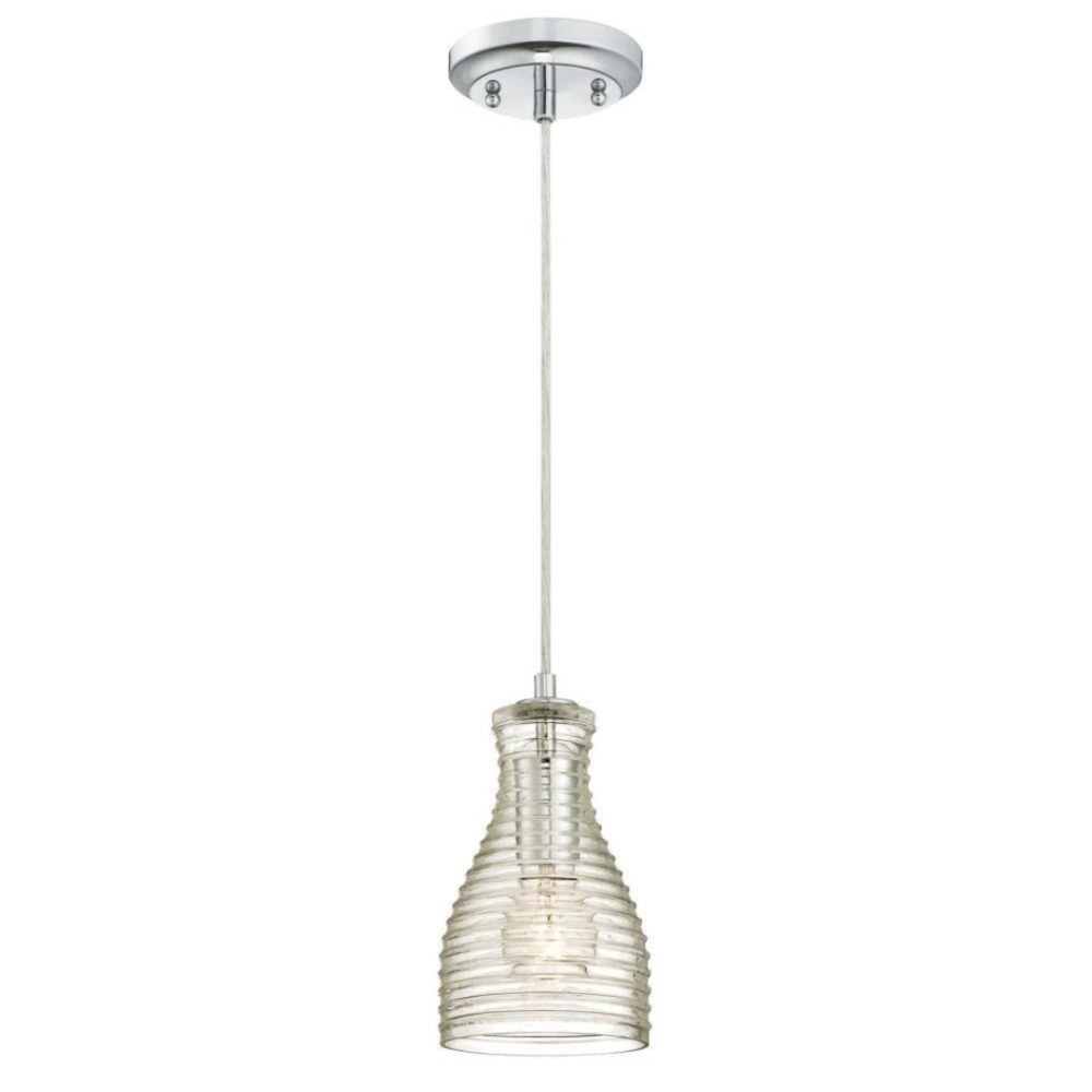 NIB Westinghouse Pendant 1 Light Chrome